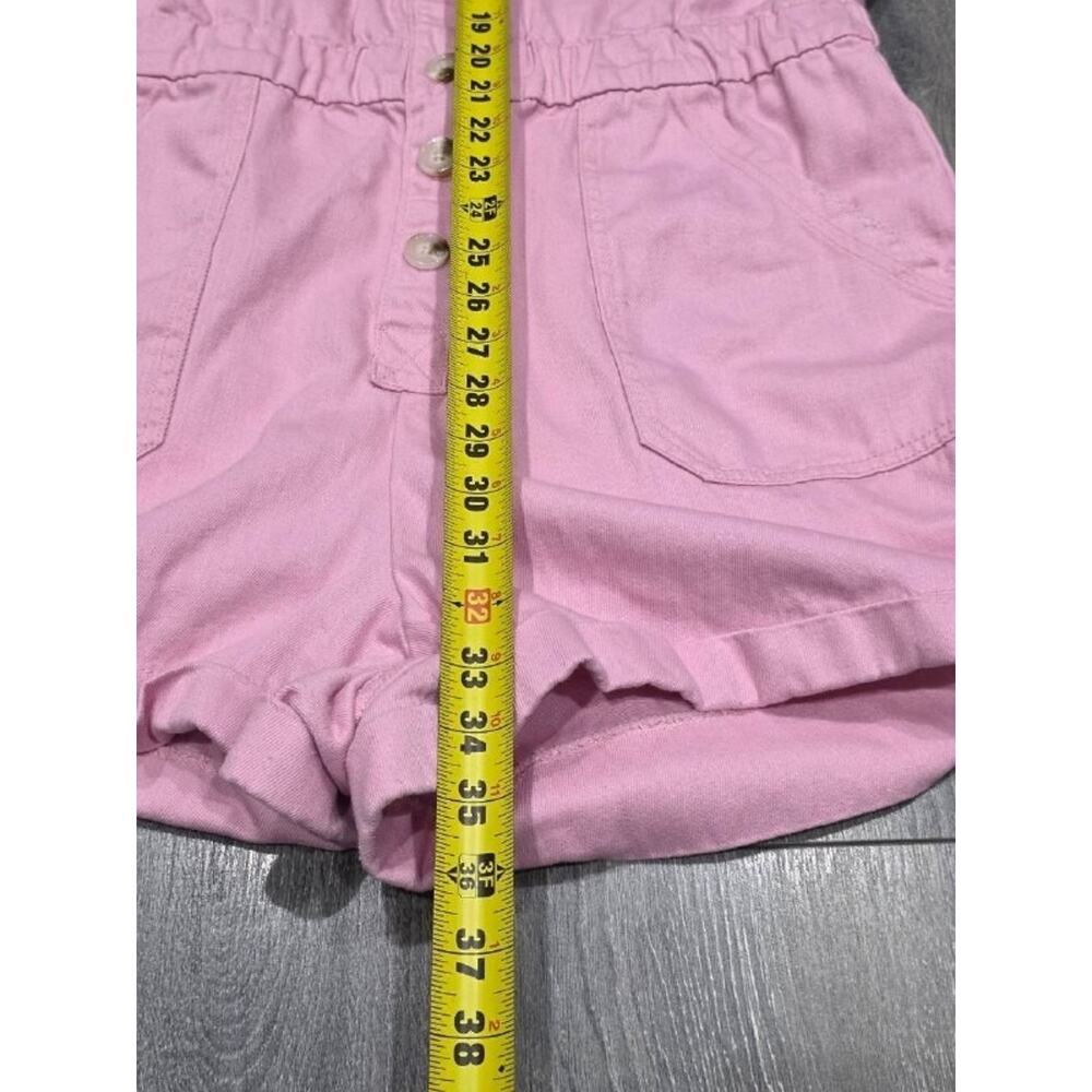 Show Me Your Mumu Y2K Preppy Cannon Romper in Pink denim XL A004666 - Picture 4 of 15